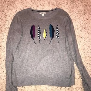 Bass feather sweater